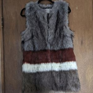 NWOT ASOS Faux Fur Vest